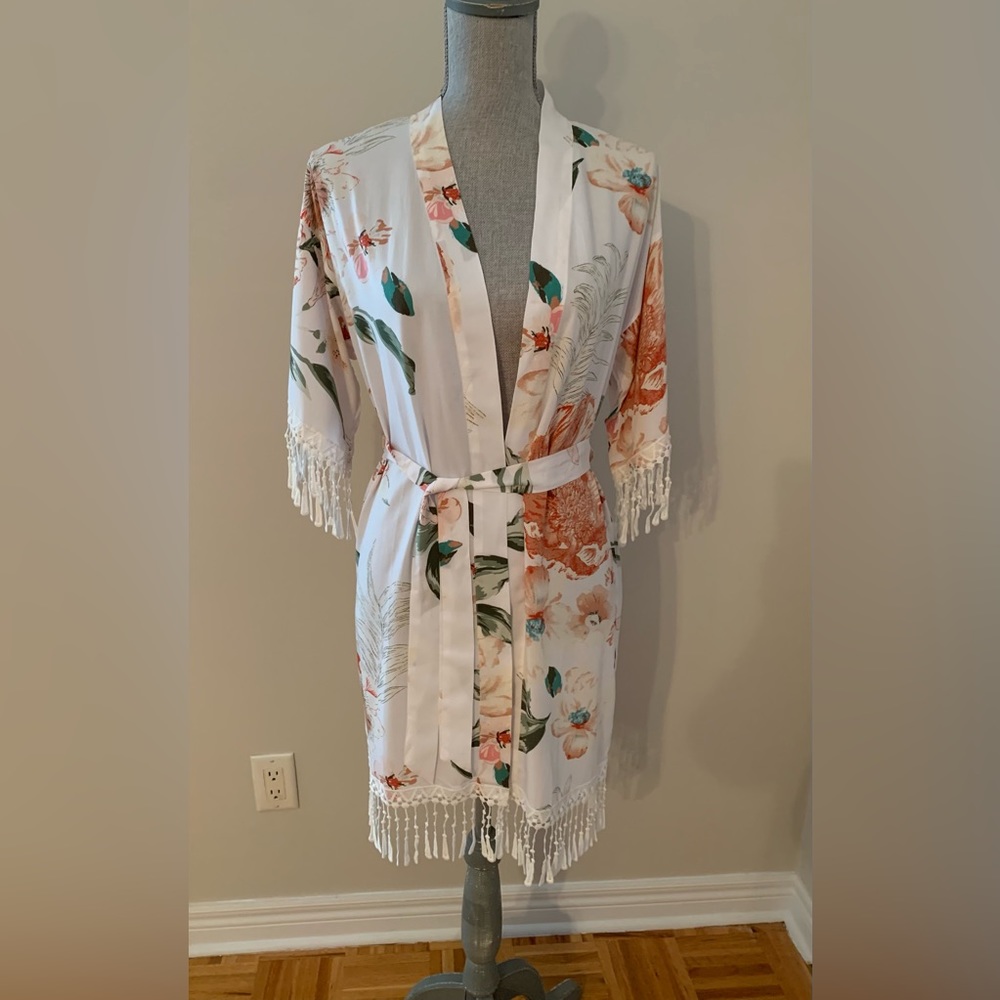 Women’s Tassel Kimono Robe